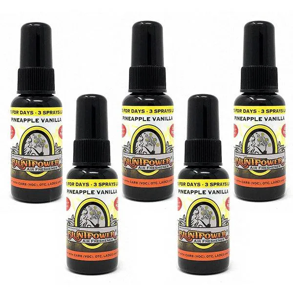 Pineapple Vanilla Air Freshener Bundle (5 Pack)