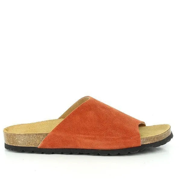 Plakton 103036 Orange Women's Slides