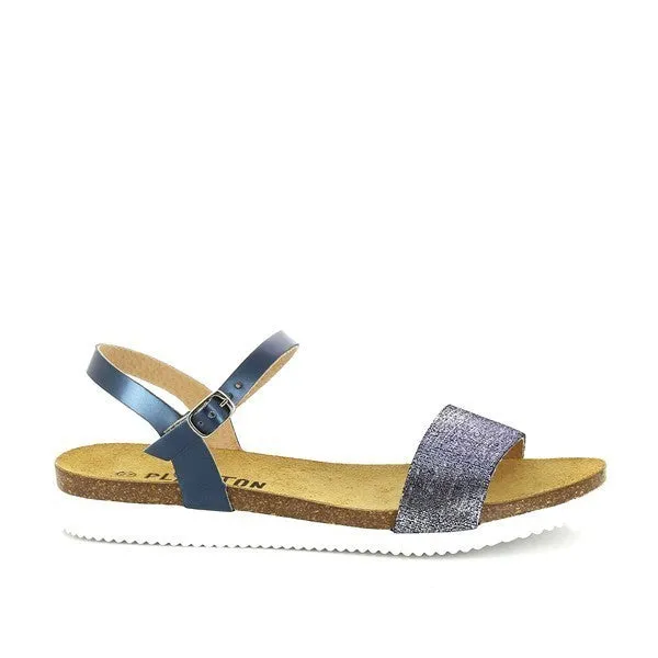 Plakton 295725 Navy Slingback Sandals