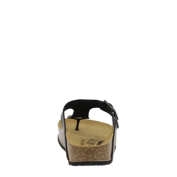 Plakton 341671 Black Thong Sandals