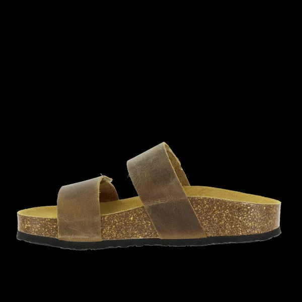 Plakton 343001 Beige Two Strap Sandals