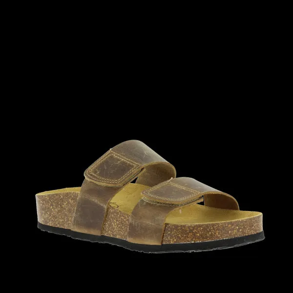 Plakton 343001 Beige Two Strap Sandals
