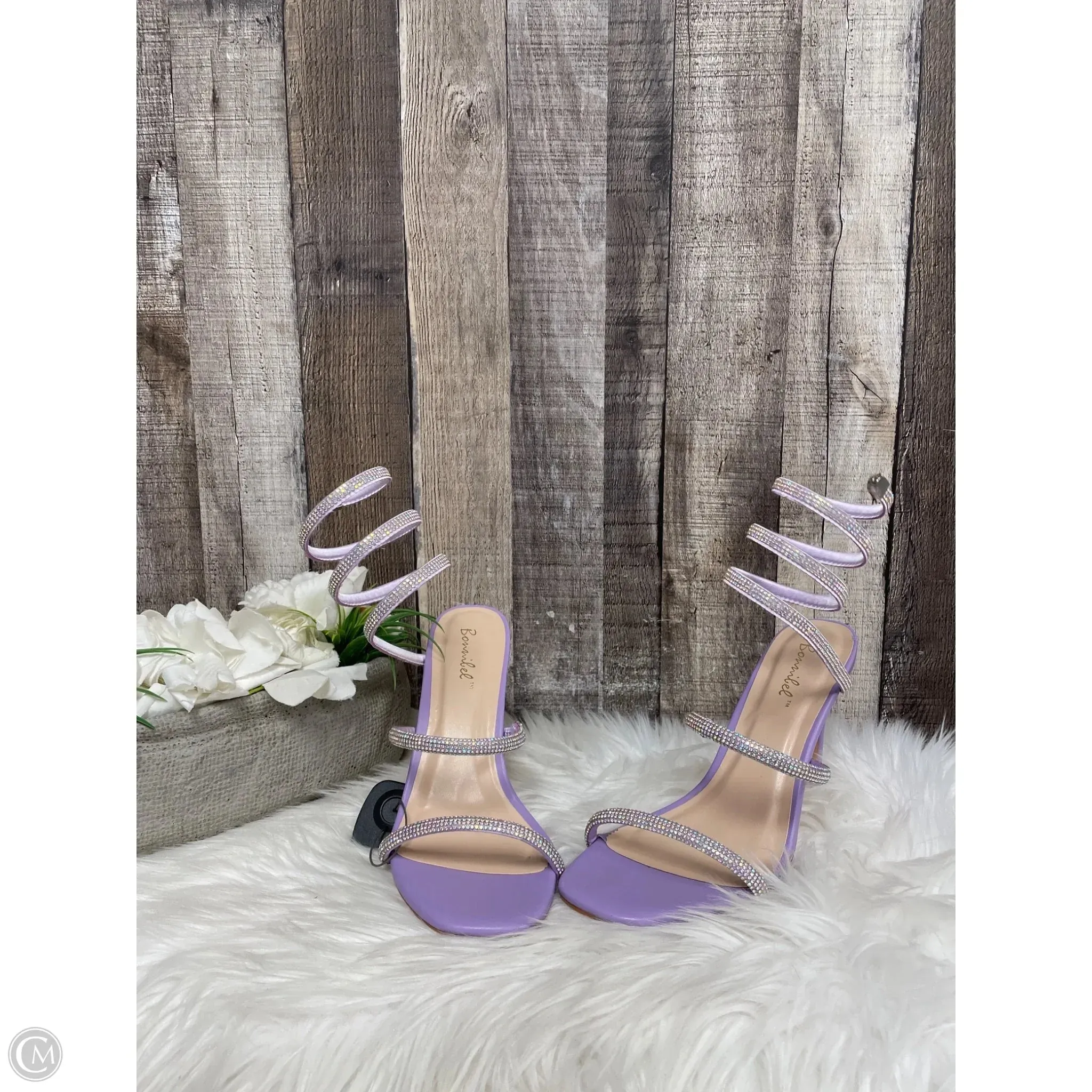Shoes Heels Stiletto By Cme In Purple, Size: 9 Edgy vibes Flattering Fit