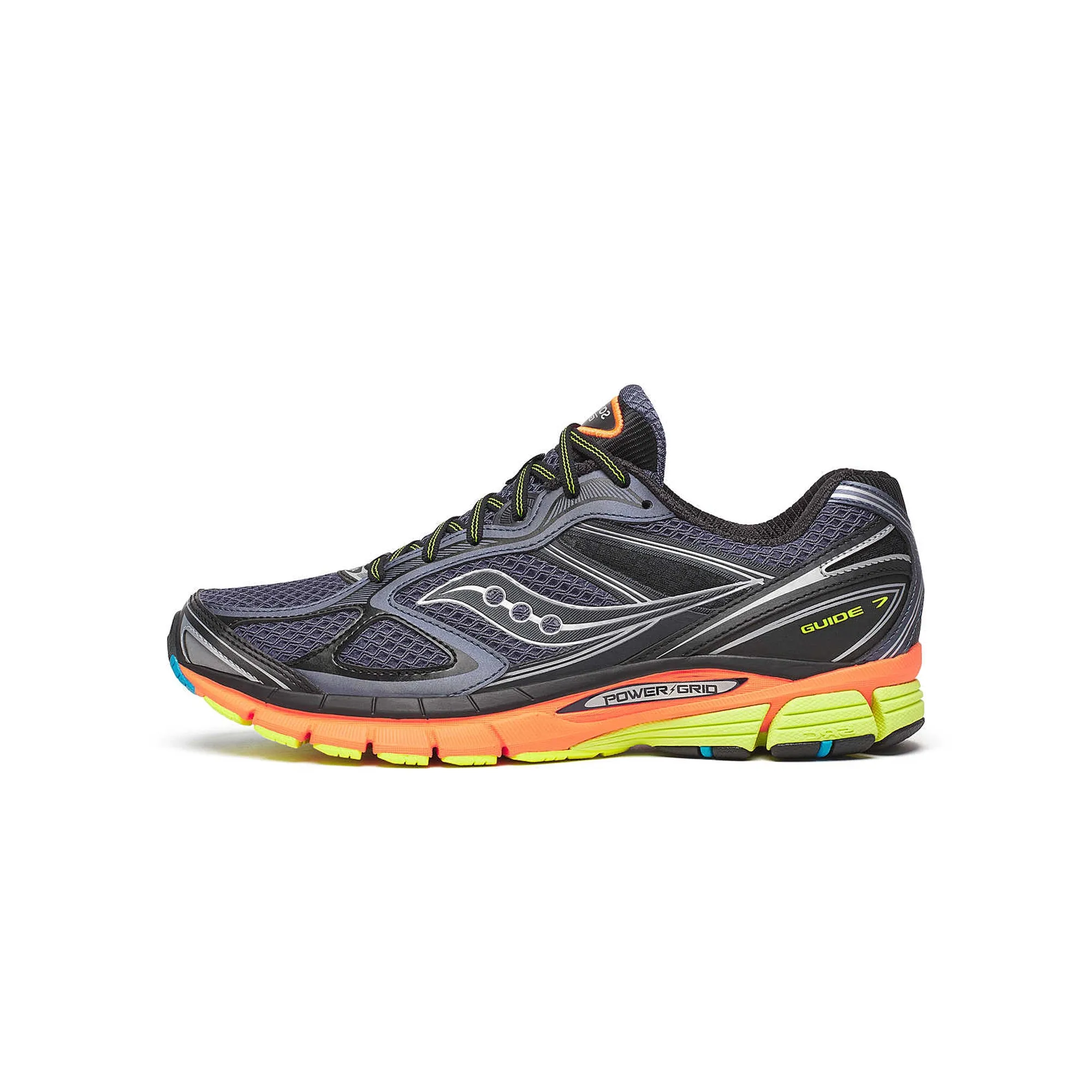 cross - country runner High Energy Return Saucony Mens Progrid Guide 7 Shoes