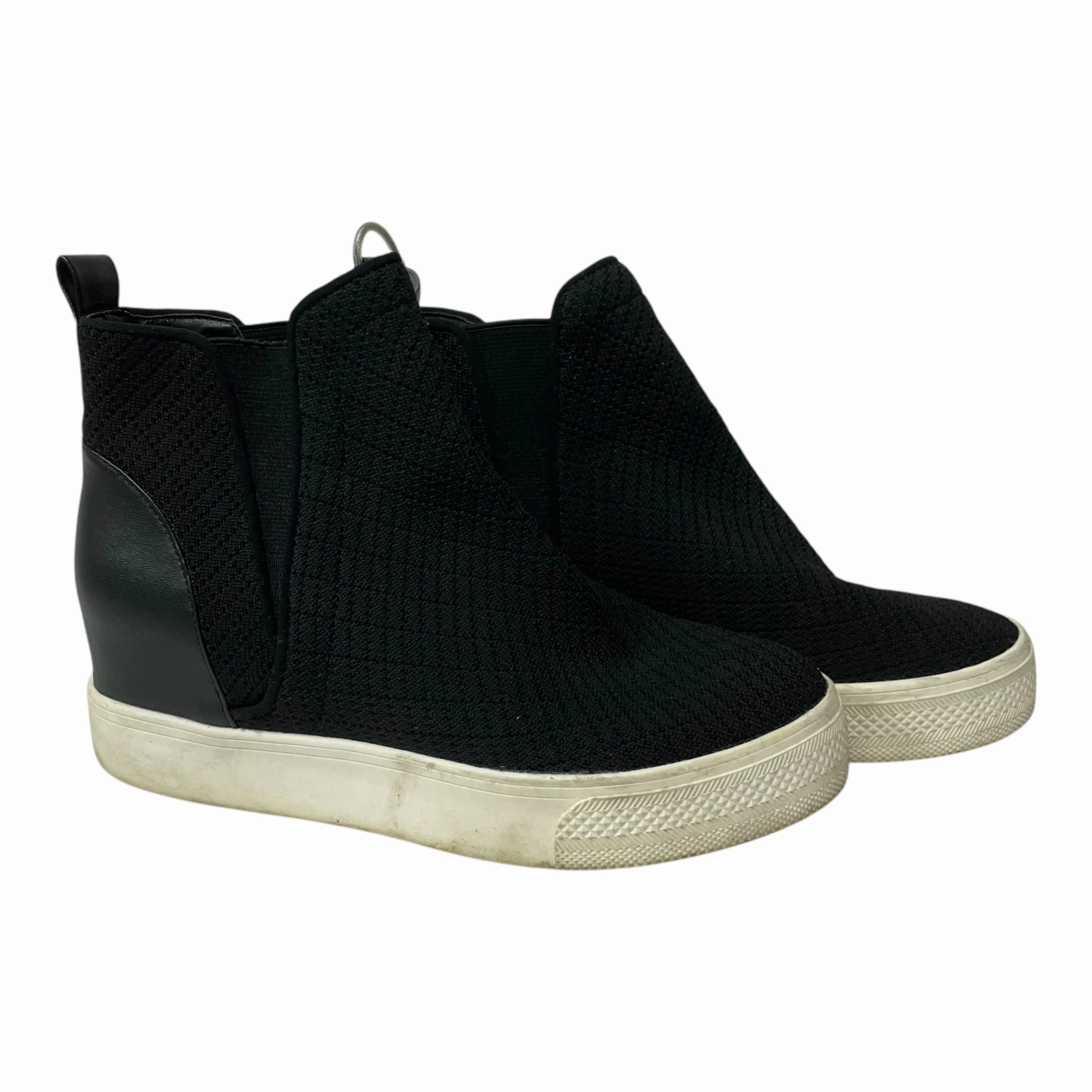 Boots Ankle Flats By Steve Madden In Black, Size: 6 Solid Stitching