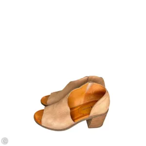 Shock Absorbing Bright Mood Shoes Heels Block By Lucky Brand In Brown, Size: 7