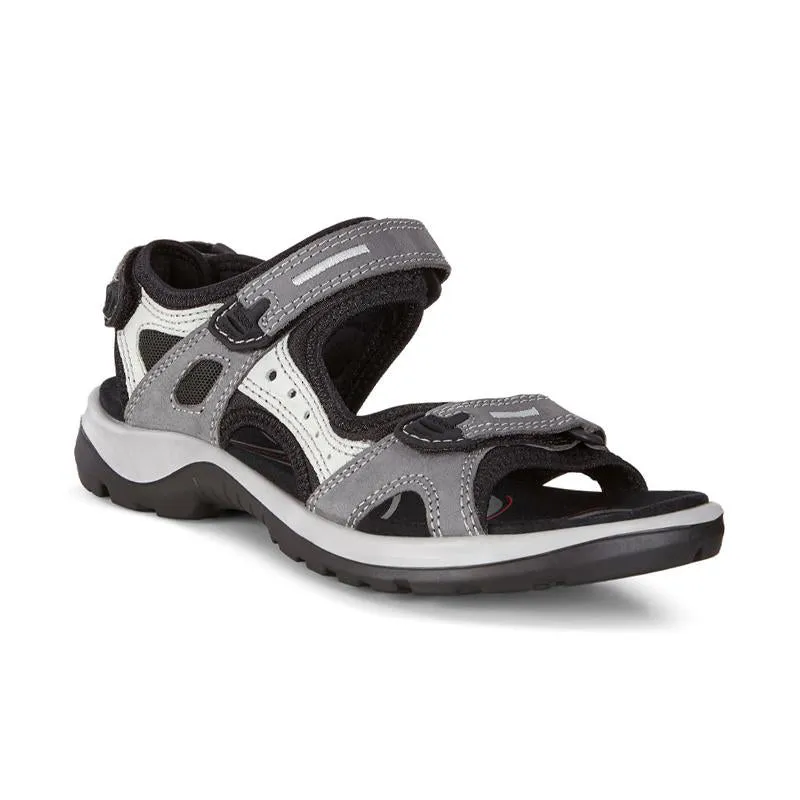 Secure Heel Grip Zip Up Design Women's Yucatan Sandal Titanium Yak