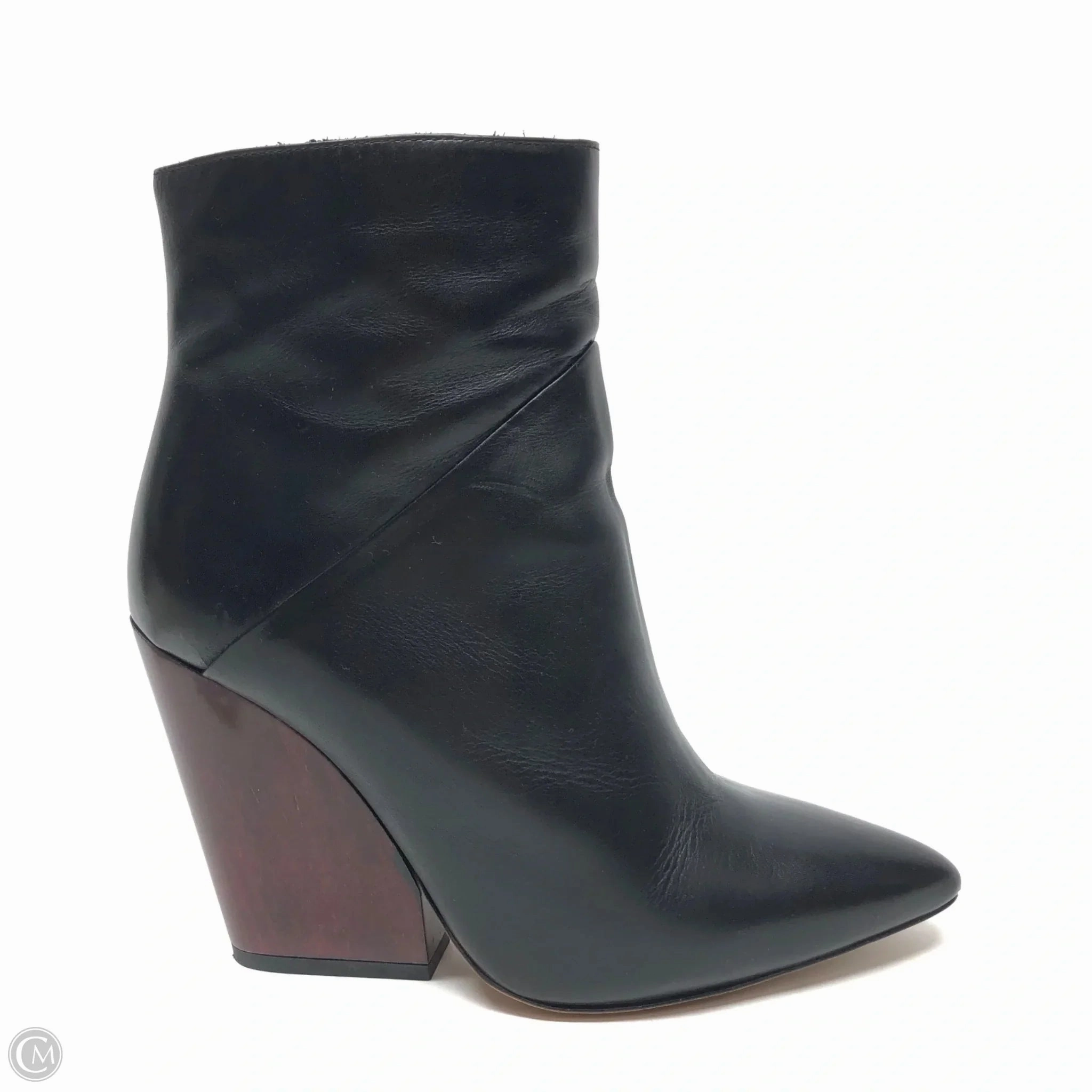 Boots Ankle Heels By IRO In Black & Brown, Size: 6.5 Quick Drying Windy Weather Comfort arch