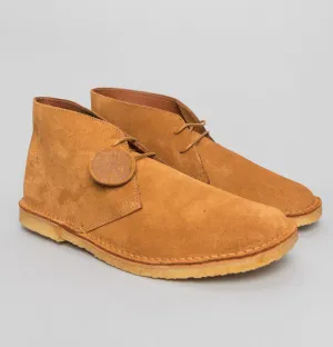 Pretty Green Suede Desert Boots Tan