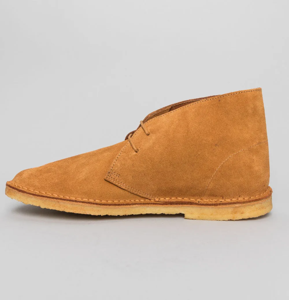 Pretty Green Suede Desert Boots Tan