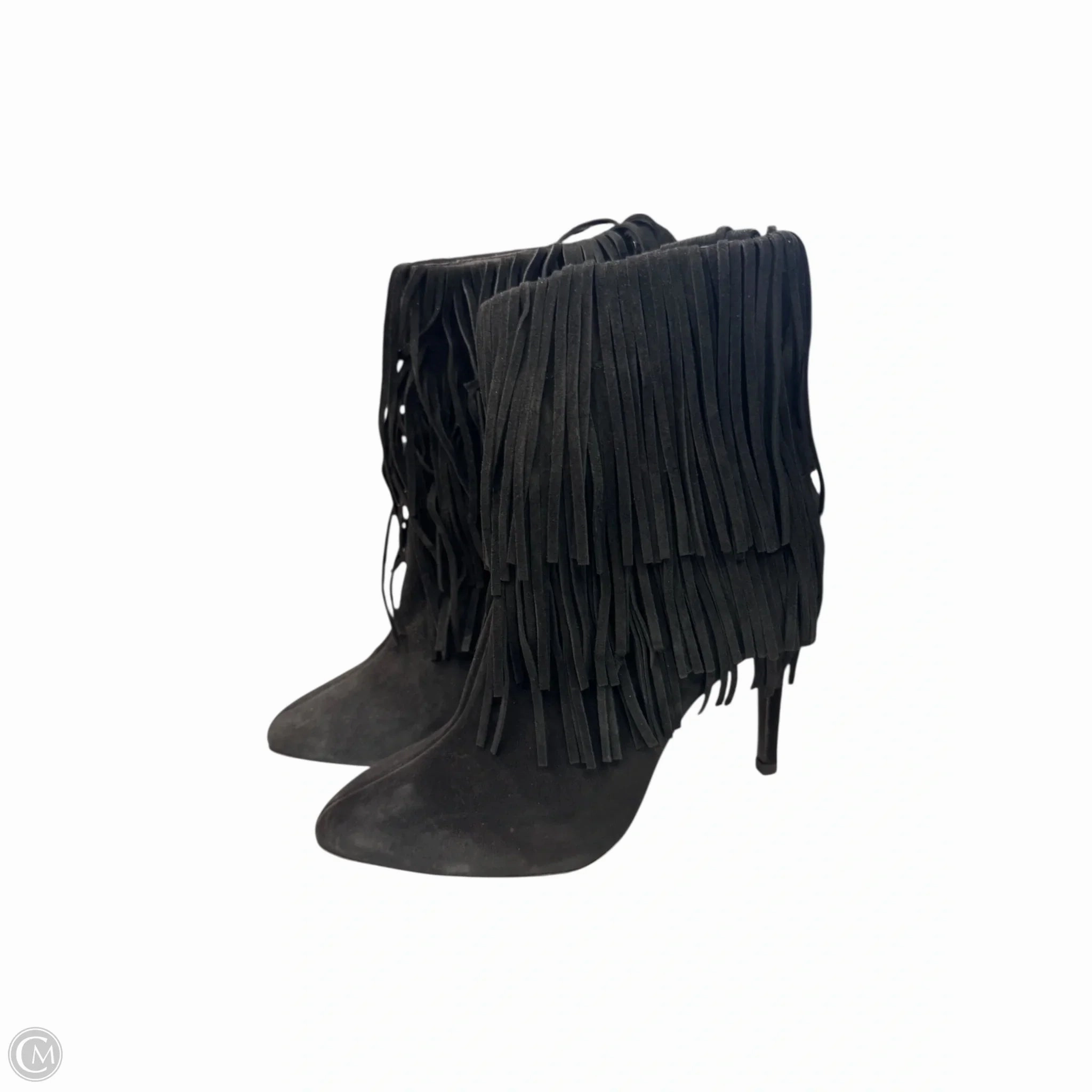 Breathable Morning Walk Parent Boots Ankle Heels By Zara In Black, Size: 9