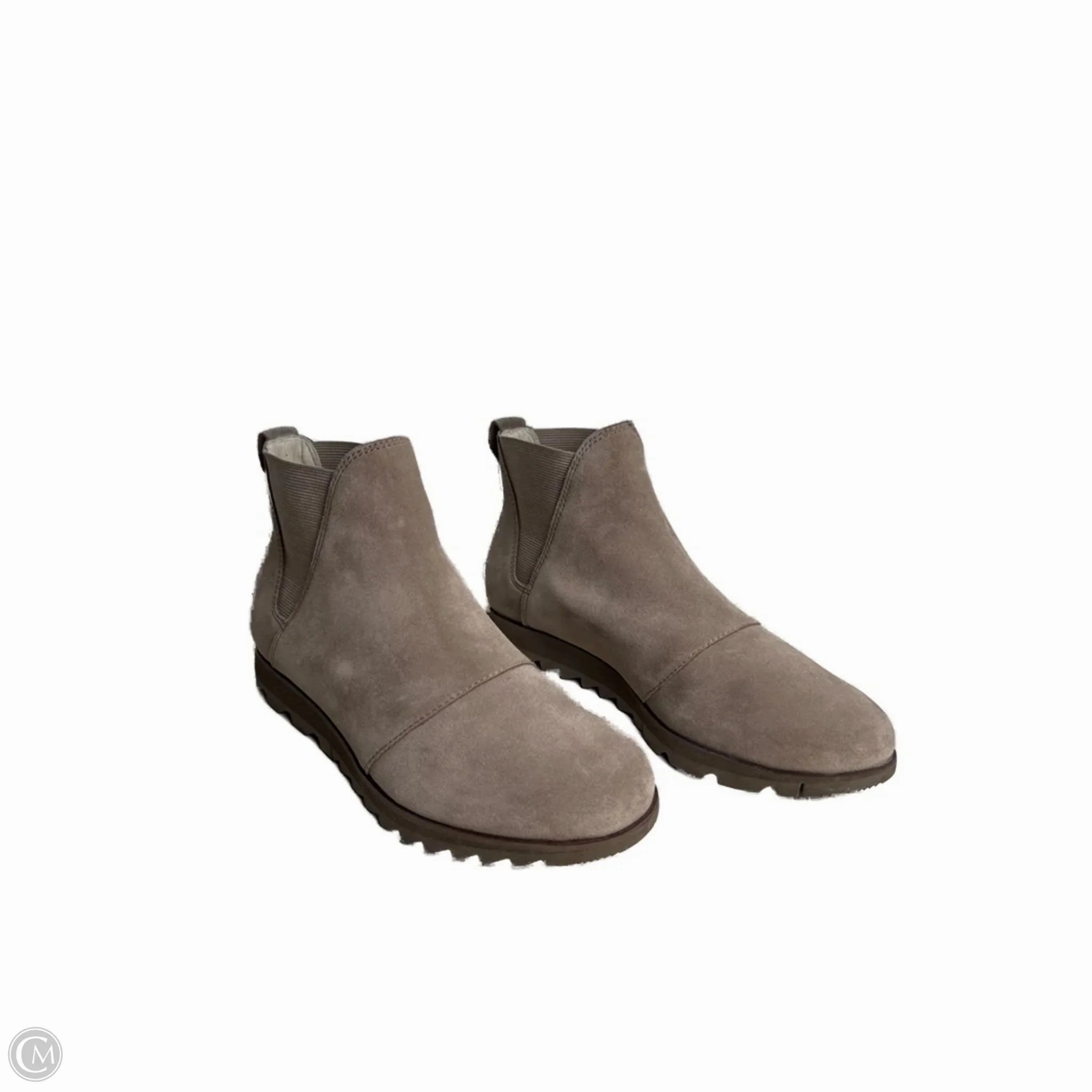 Boots Ankle Flats By Sorel In Brown, Size: 9 Cushioned Step Work Commute Coastal Soft