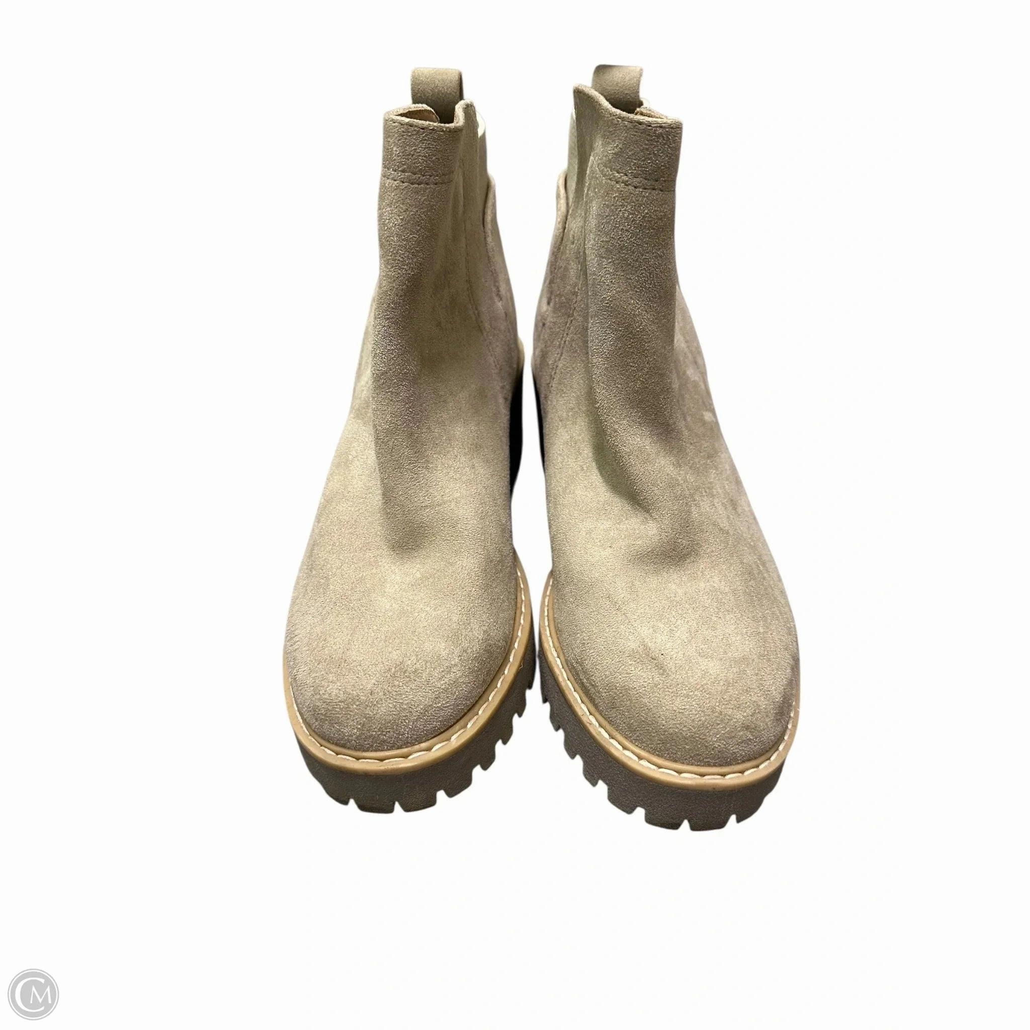 Boots Ankle Flats By Dolce Vita In Cream, Size: 8.5 Wide Sole