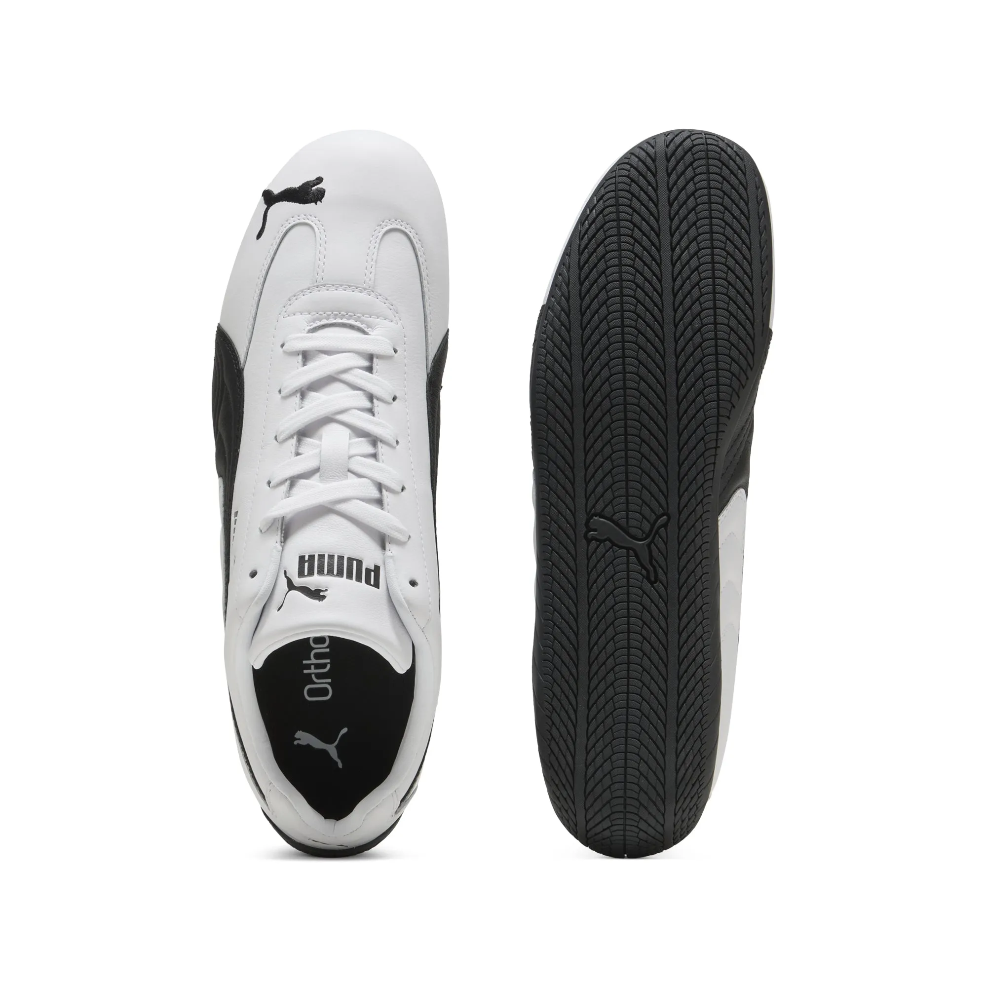 Puma Mens Speedcat Leather Shoes Aerobic Insoles Lightweight Construction