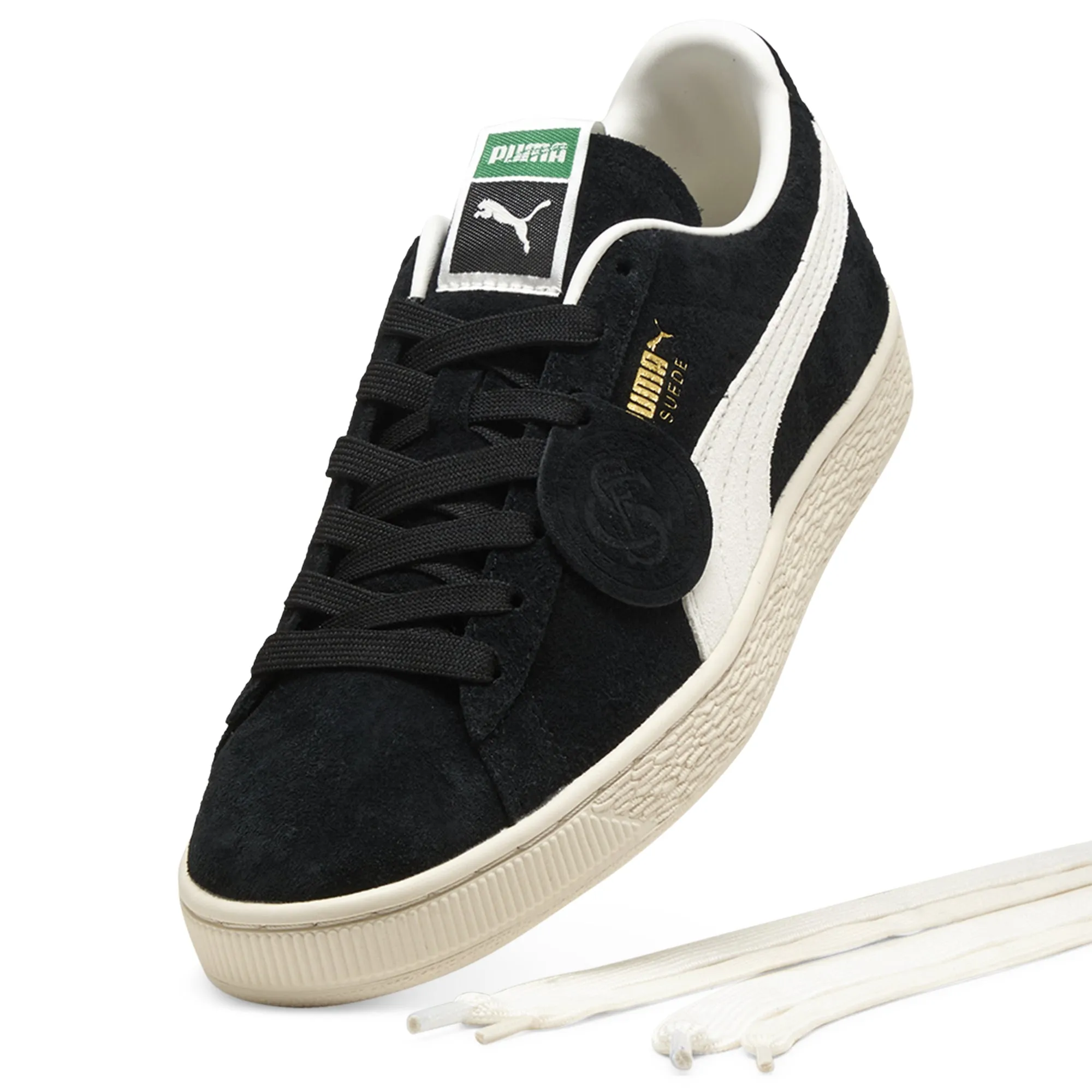 facilitate movement Cushioned Ankle Support Puma Mens Suede Charles F. Stead I Shoes
