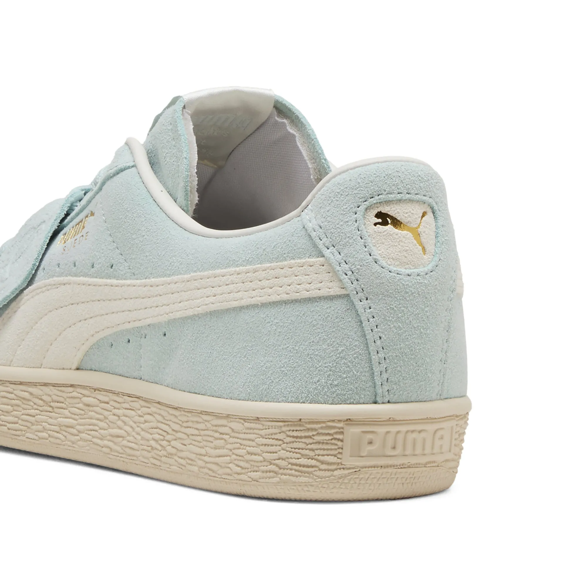 Puma Mens Suede Charles F. Stead II Shoes Flexible Tread Design