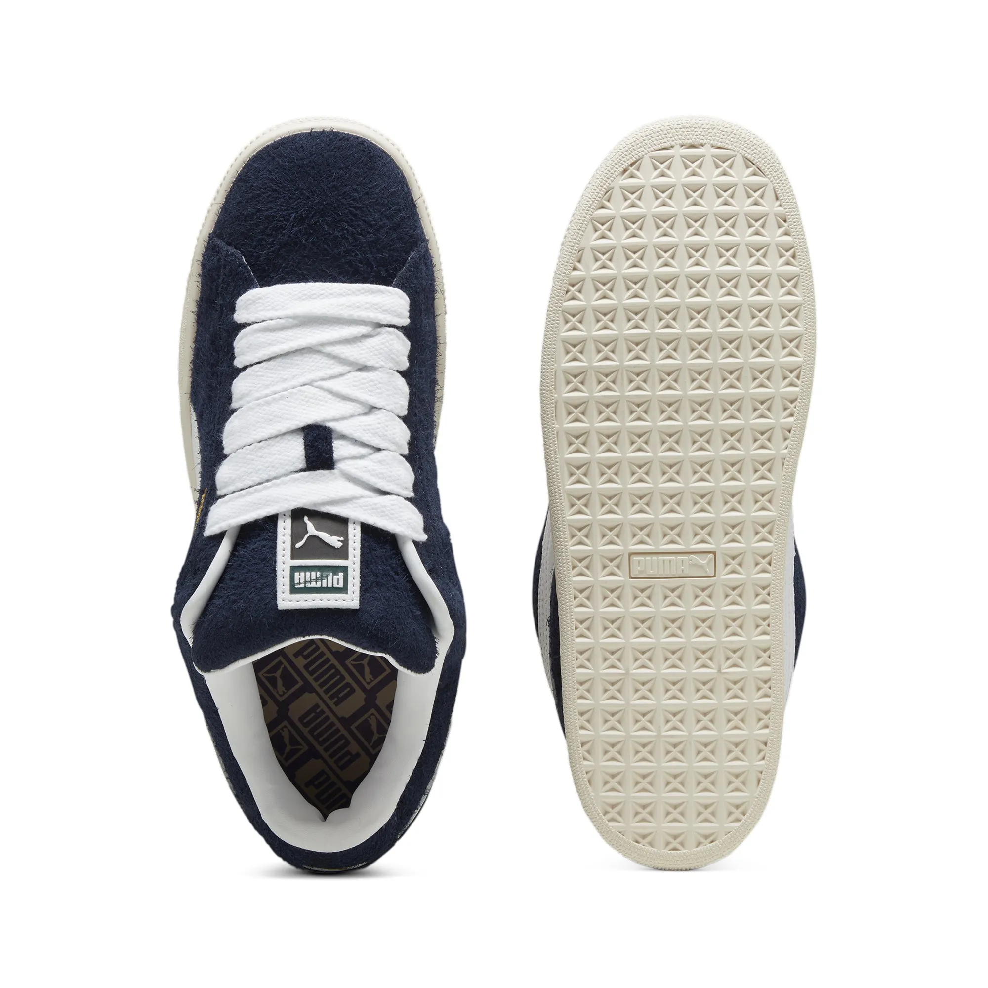 Puma Mens Suede XL Hairy Shoes Dual Density Sole Hyper Breathable Mesh
