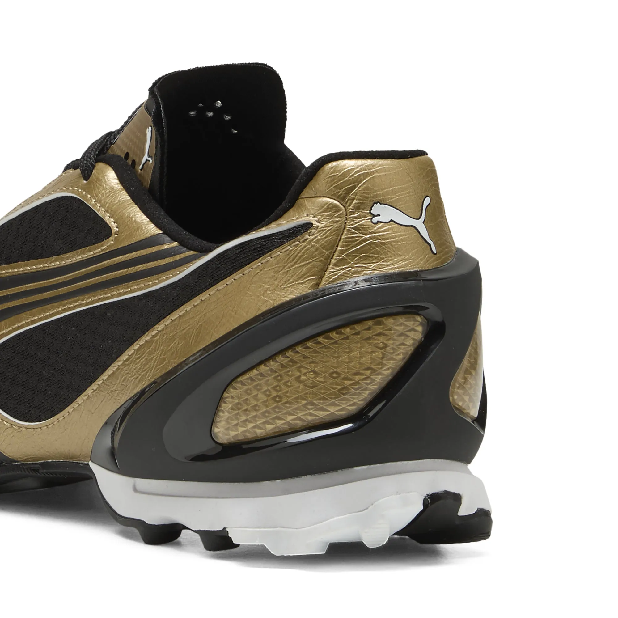Shock Dispersing Plate Impact Zone Puma Mens V-S1 Metallic Shoes