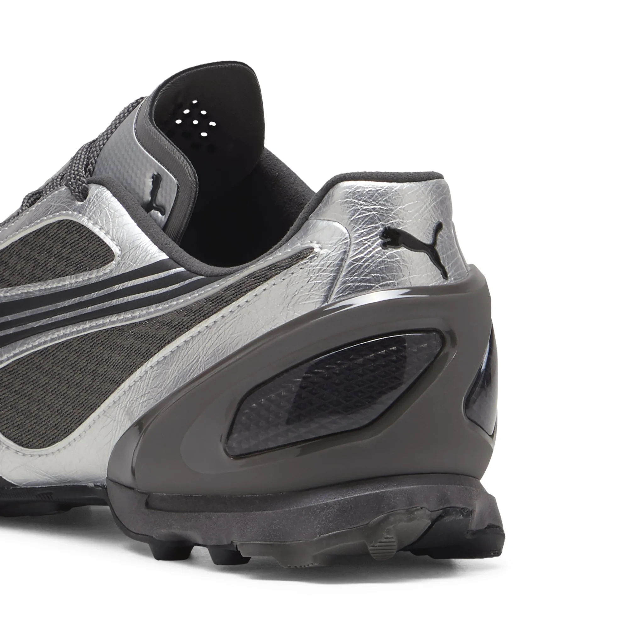 Smooth - finish splash - resistant shoes Puma Mens V1.25 Metallic Shoes