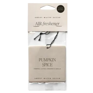 Pumpkin Spice Hanging Air Freshener