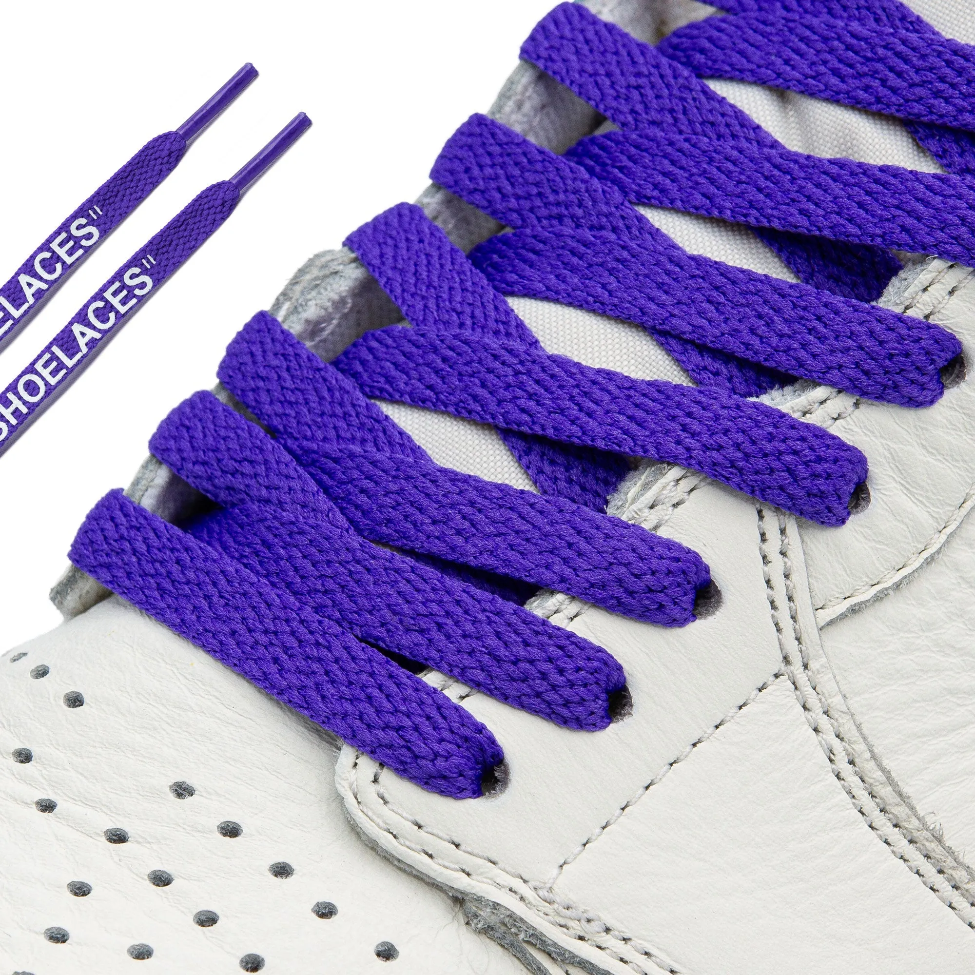 Purple Off-White Style "SHOELACES"