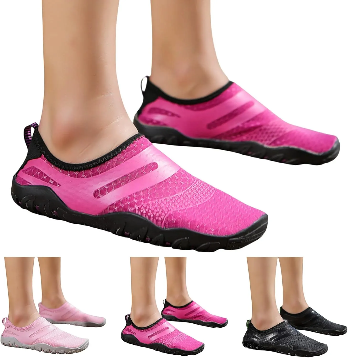 Quick Dry Aqua Water Shoes Women Men Barefoot Beach Swim Pool Surf Yoga Hiking Lightweight Non Slip Breathable Outdoor Shoes