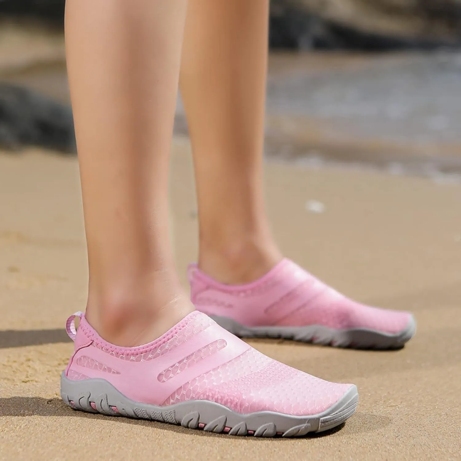 Quick Dry Aqua Water Shoes Women Men Barefoot Beach Swim Pool Surf Yoga Hiking Lightweight Non Slip Breathable Outdoor Shoes