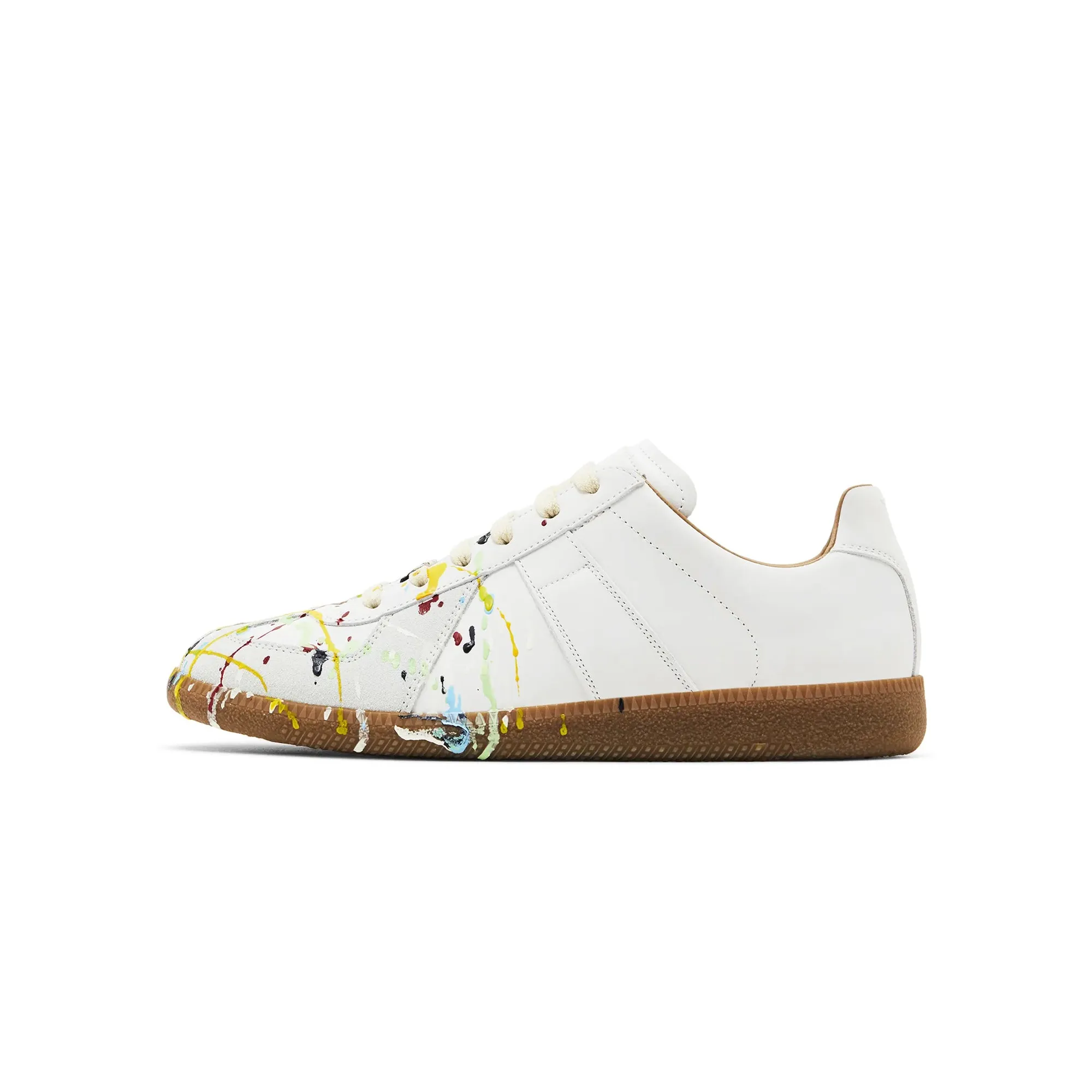 Maison Margiela Mens Paint Replica Shoes fabric upper shoes lightweight - design