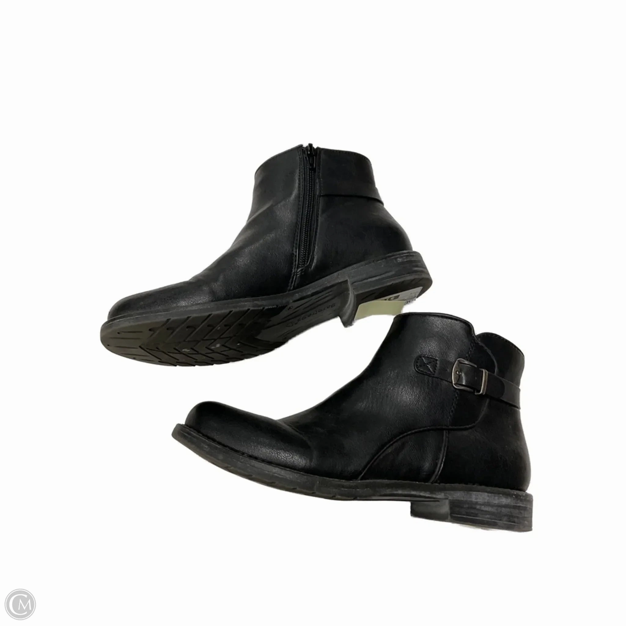 Boots Ankle Flats By Bare Traps In Black, Size: 7 Secure Grip Party time