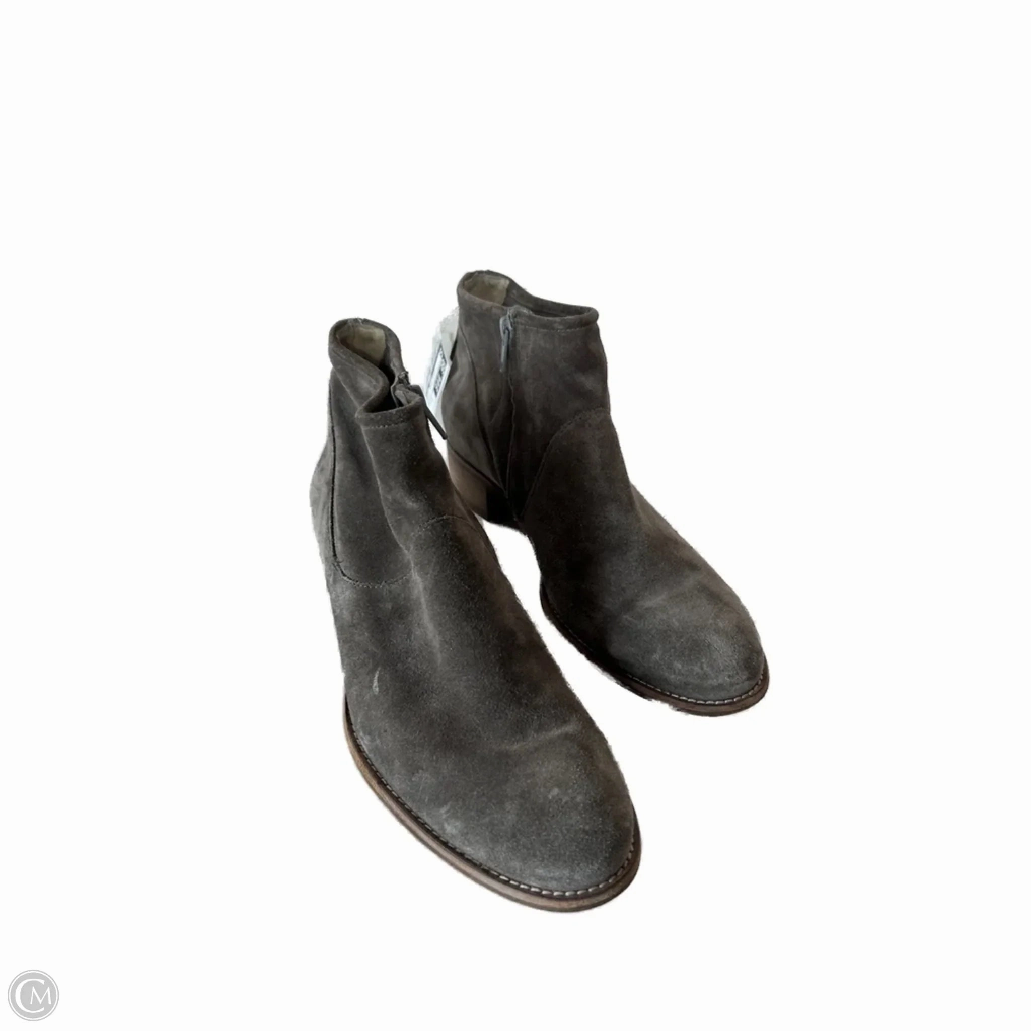 Slip Resistant Adventure Seeker Reinforced Form Adventure Journey Boots Ankle Flats By Paul Green In Grey, Size: 7.5