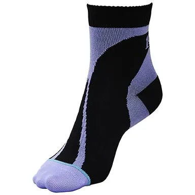 Race Sock (Ladies) - Black/Lilac