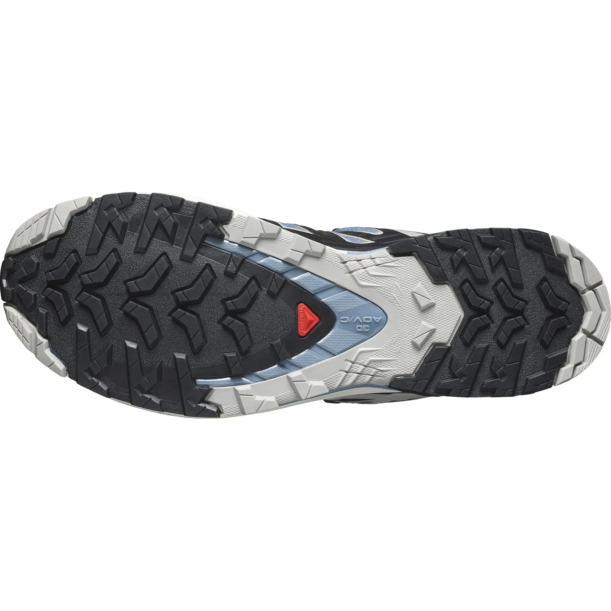 Lightweight Cushioning Pronation Control Men's Salomon XA Pro 3D V9 GORE-TEX Flint Stone - Black - Ghost Gray