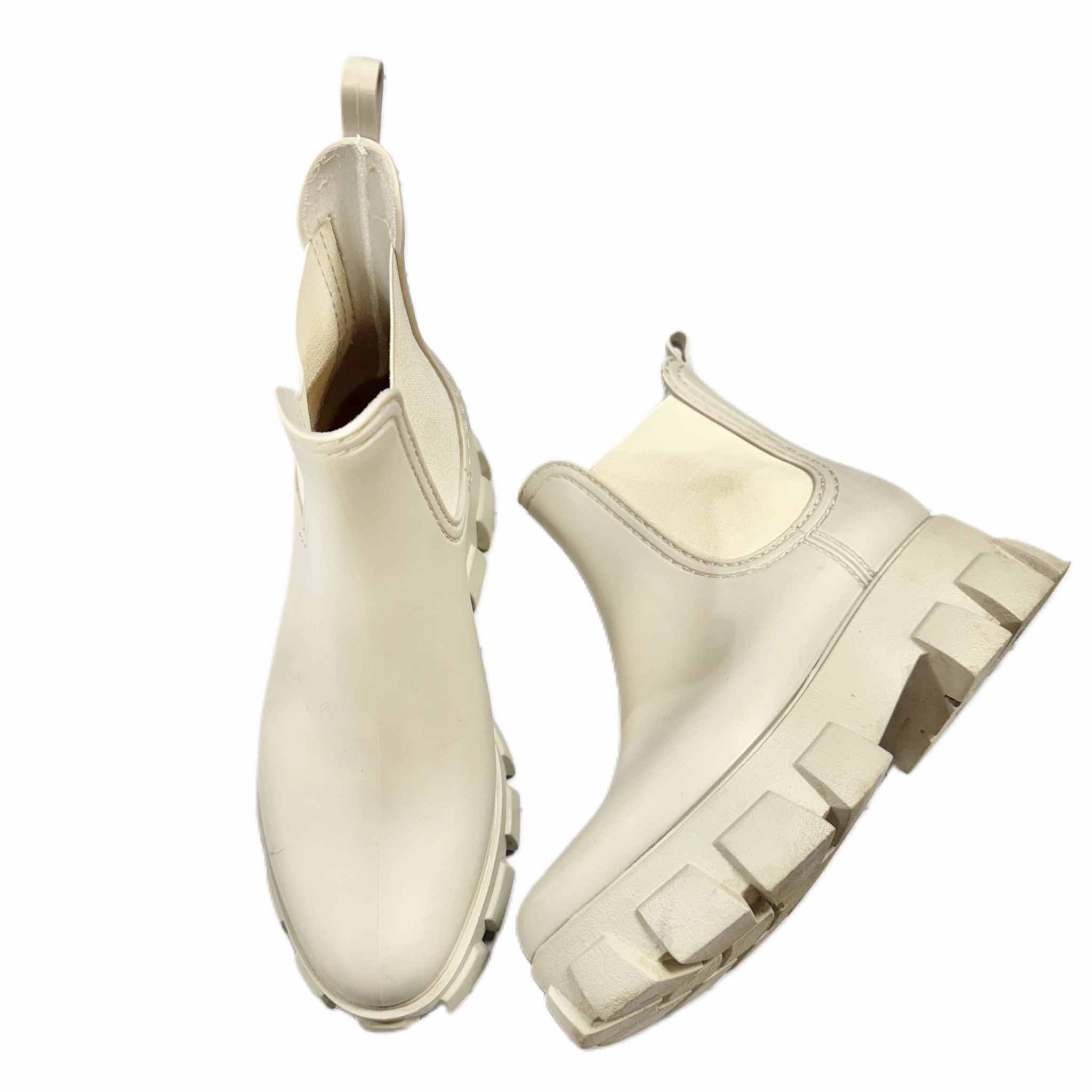 Boots Ankle Flats By Jeffery Campbell In Grey, Size: 7 All-Terrain Use