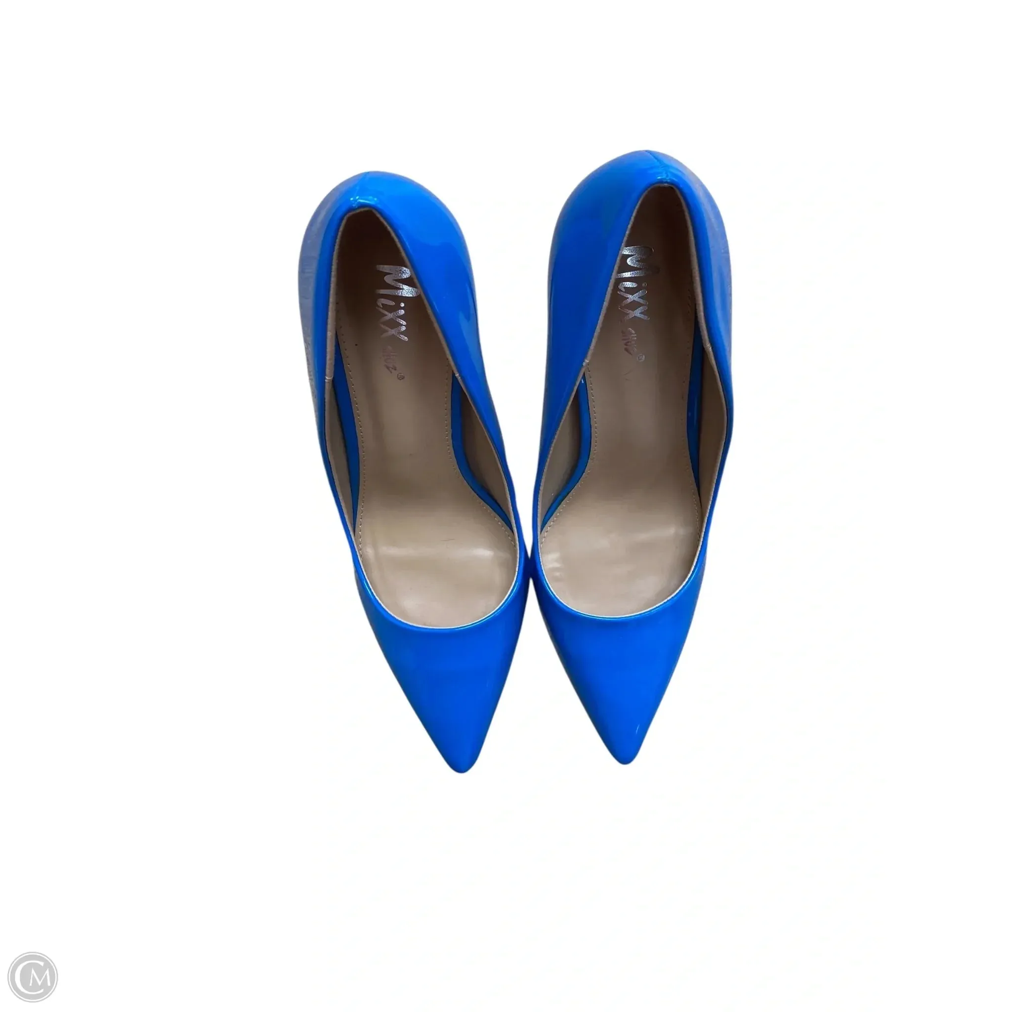 Shoes Heels Stiletto By Clothes Mentor In Blue, Size: 10 Work Chic Luxe Footwear