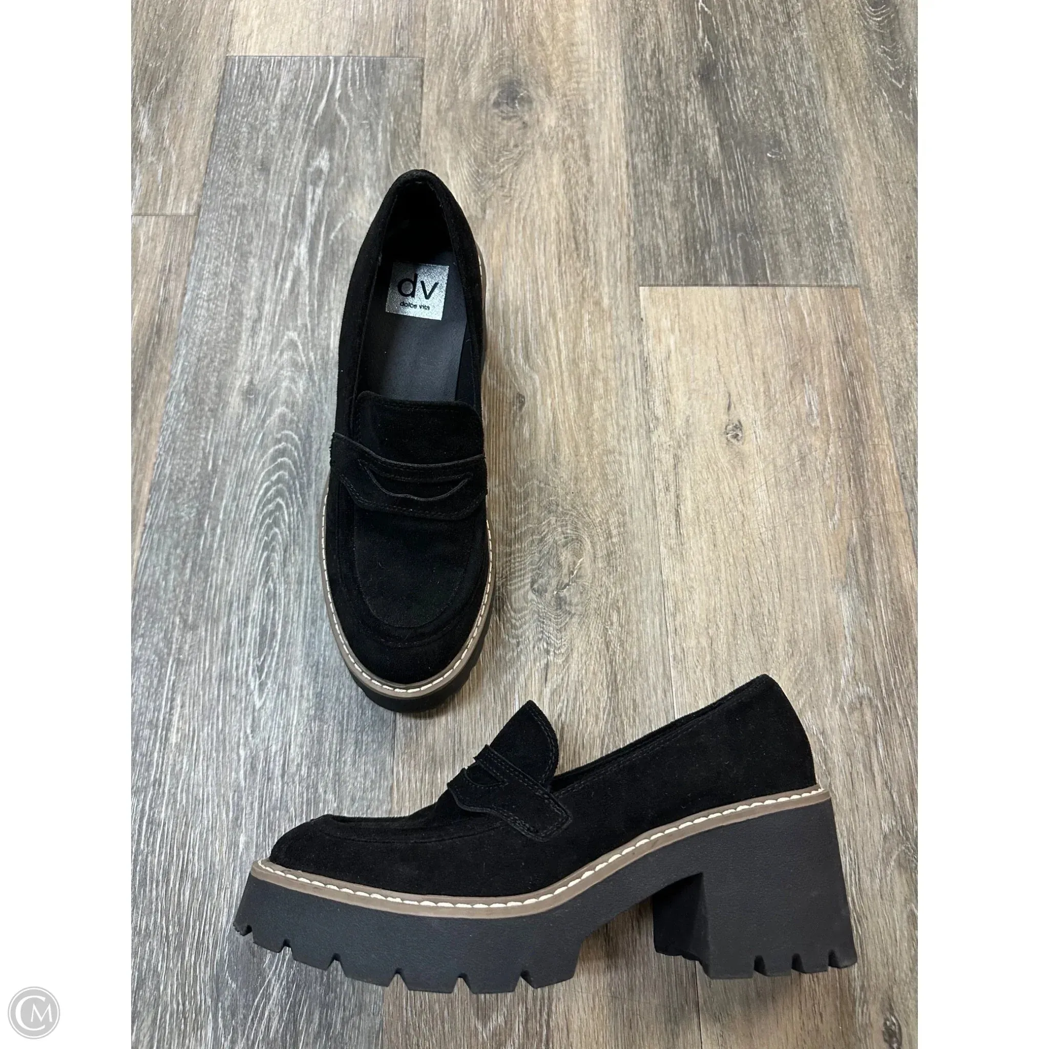 Heeled Booties Shoes Heels Block By Dolce Vita In Black, Size: 8