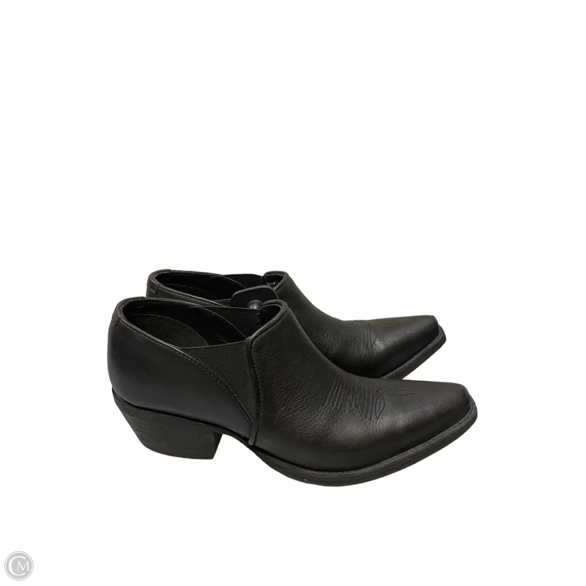 Boots Ankle Heels By Clothes Mentor In Black, Size: 7.5 Gym workout Shaft Height Options