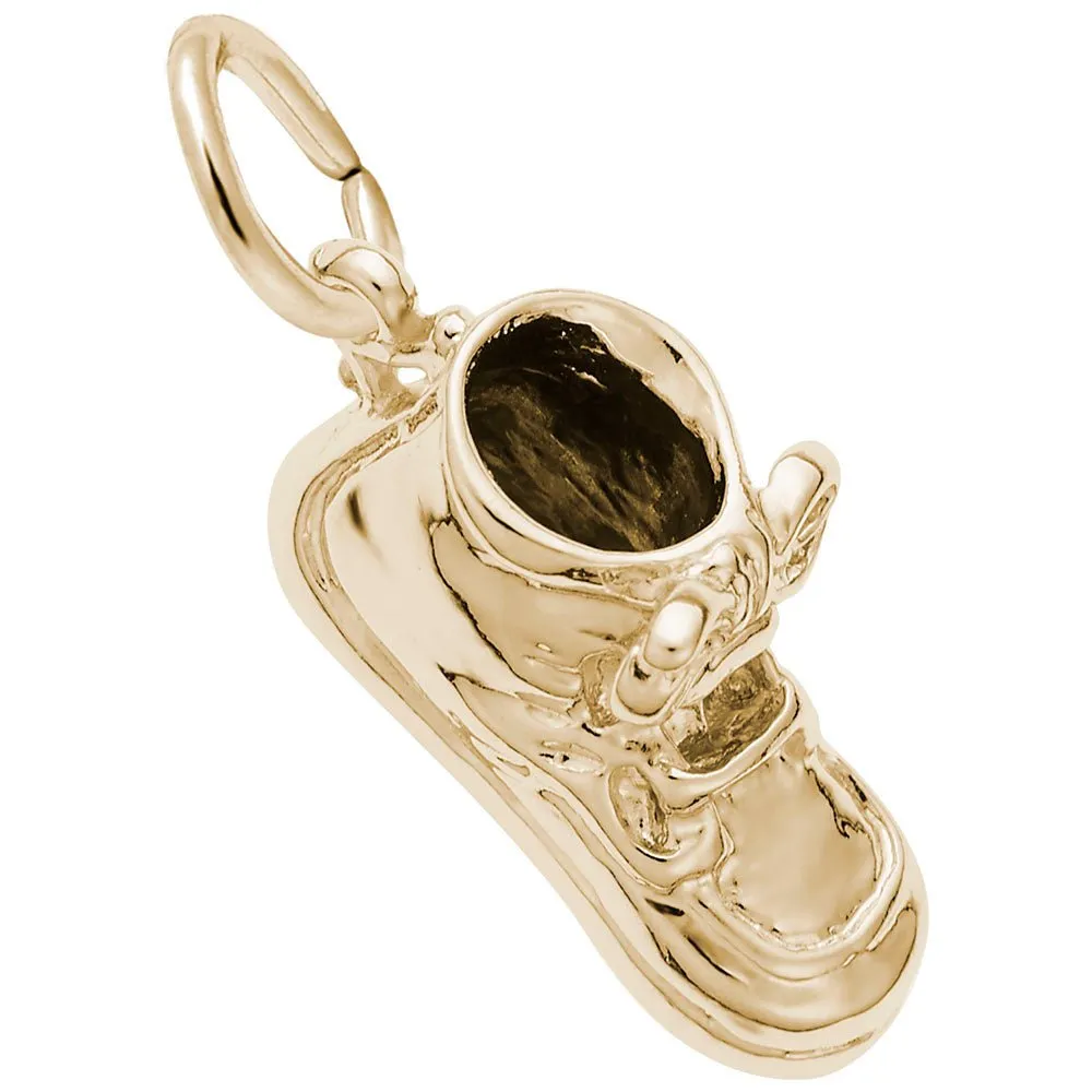 Rembrandt Charms - Baby Shoe with Laces Charm - 8222