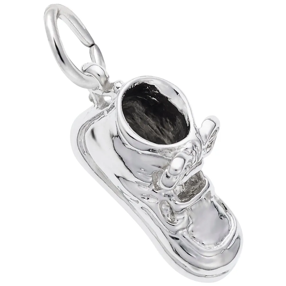 Rembrandt Charms - Baby Shoe with Laces Charm - 8222
