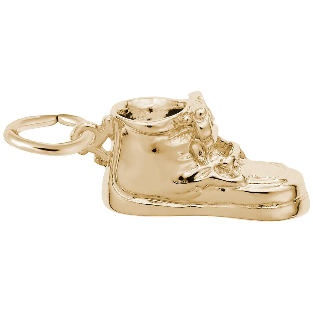 Rembrandt Charms - Baby Shoe with Laces Charm - 8222