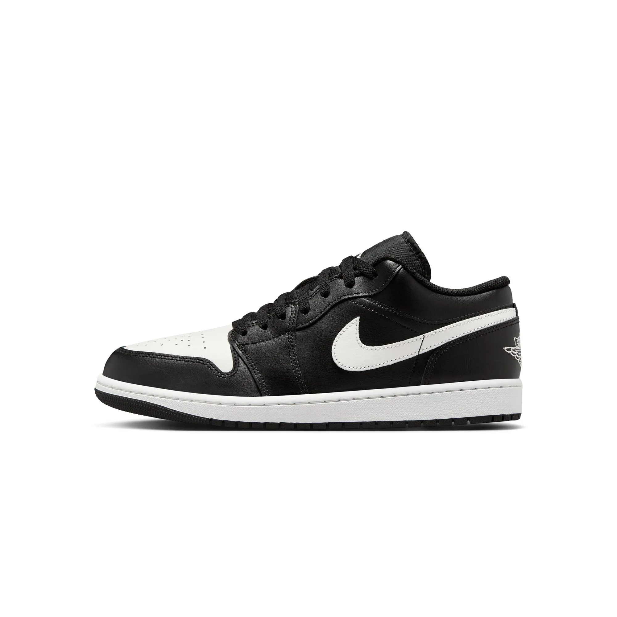 Air Jordan 1 Mens Low "Orca" Shoes Adaptive Cushioning System padded - tongue - softness shoes