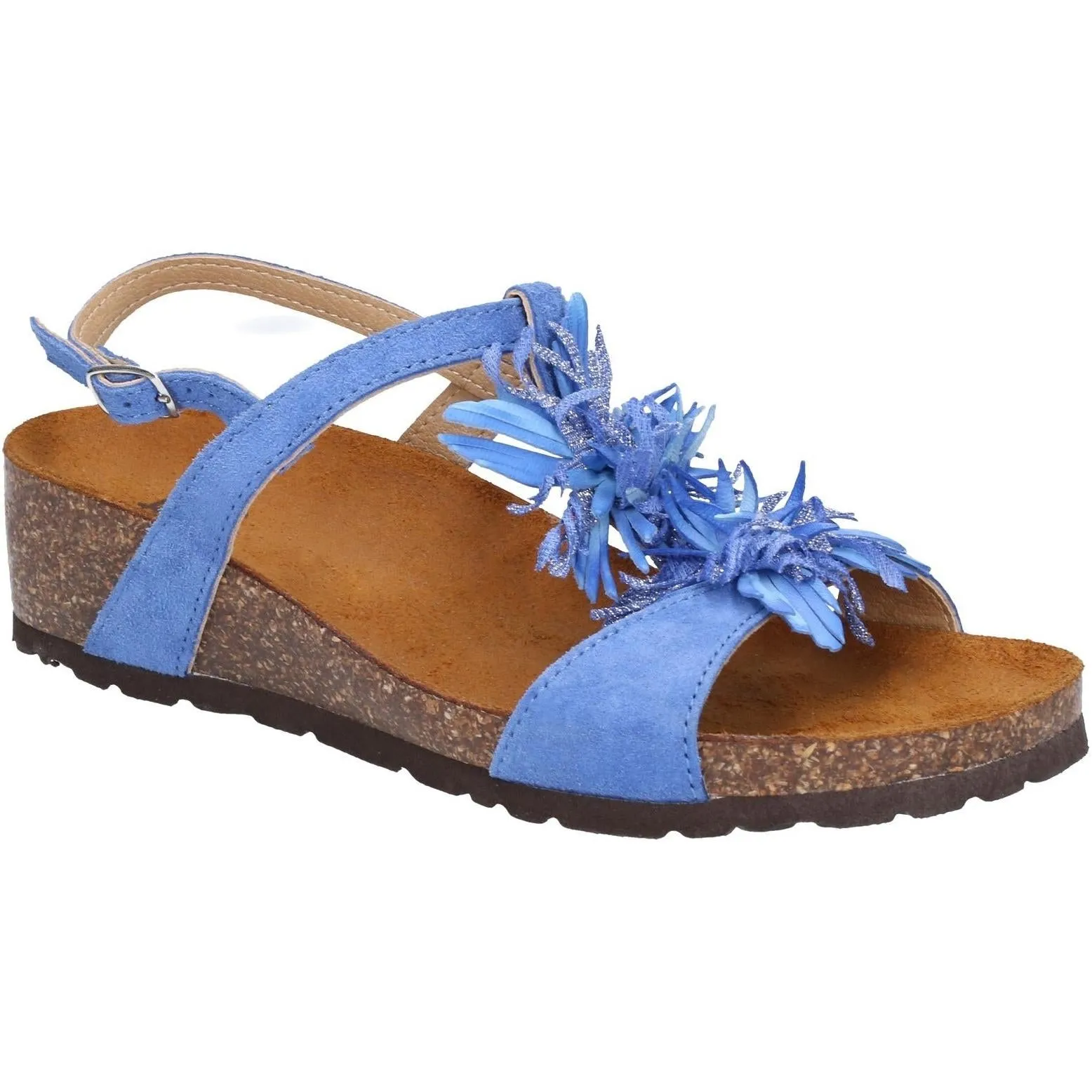 Riva Java Buckled Sling Back Sandal