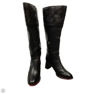 Boots Knee Heels By Clothes Mentor In Black, Size: 6.5 Timeless Boots