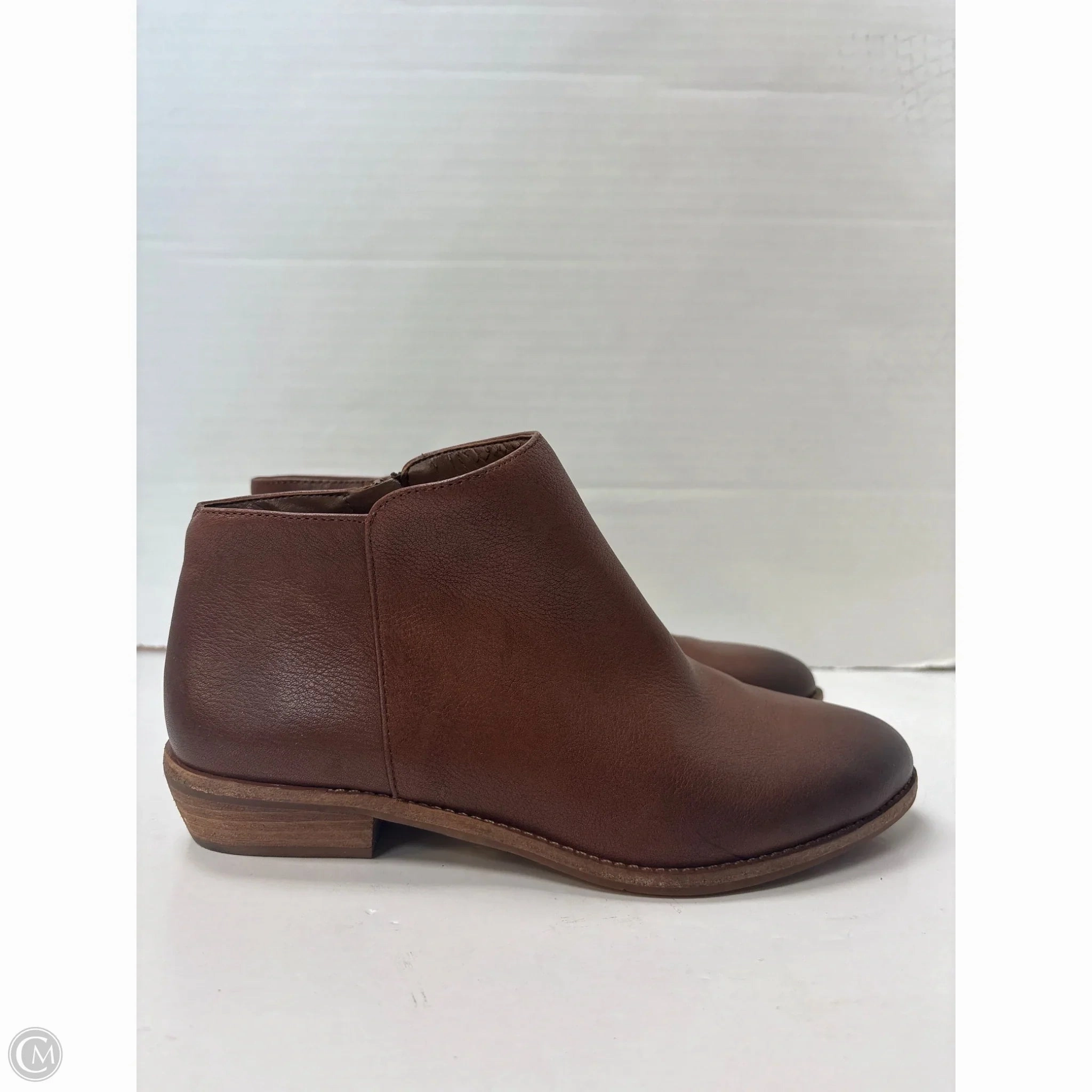 Boots Ankle Flats By Gianni Bini In Brown, Size: 7.5 Social Butterfly Comfort Grip