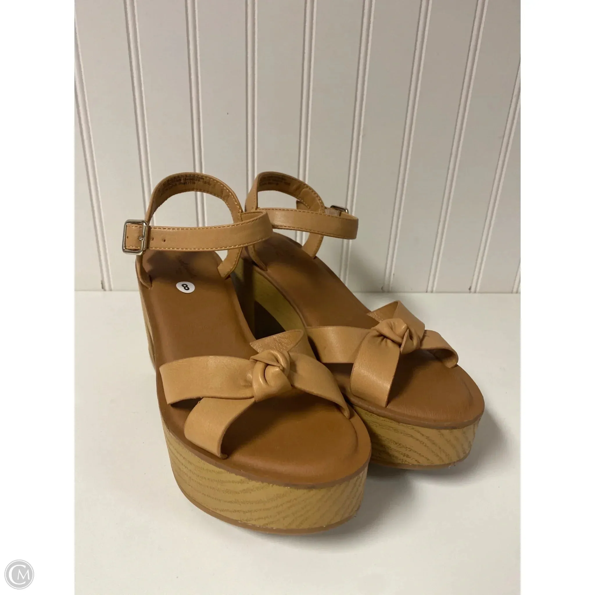 City Energy Shoes Heels Block By Universal Thread In Brown, Size: 8