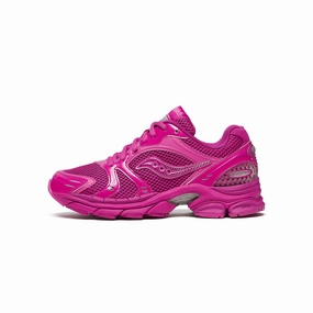 Saucony Womens Progrid Triumph 4 Shoes Flexible Forefoot Design polyester - upper shoes