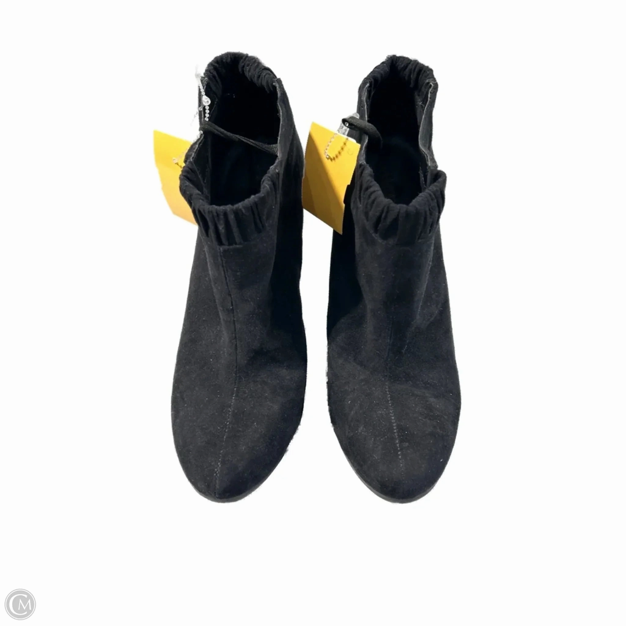 Anti Odor Work Commute Winter Comfort Boots Ankle Heels By Sam And Libby In Black, Size: 8