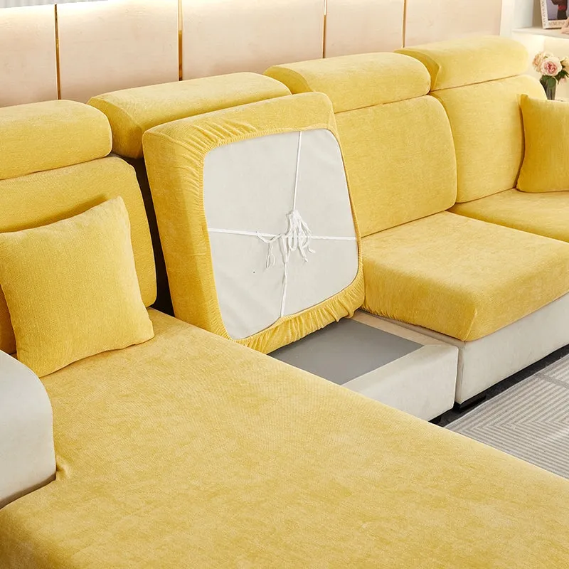 Sectional Sofa Cover | Chenille