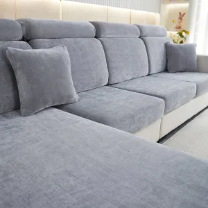 Sectional Sofa Cover | Chenille