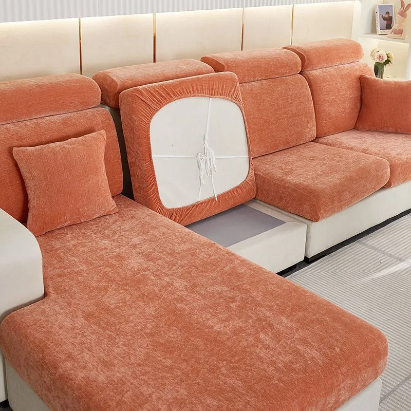 Sectional Sofa Cover | Chenille