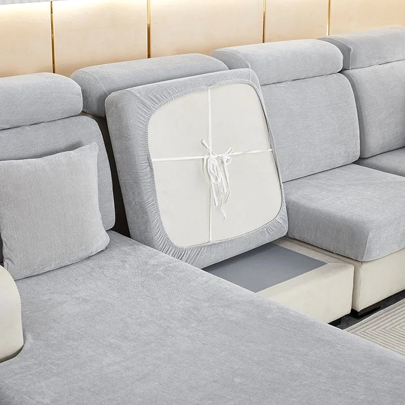 Sectional Sofa Cover | Chenille